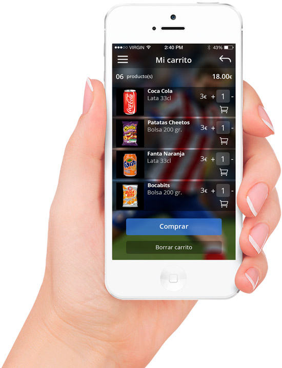 Desarrollo app Catering